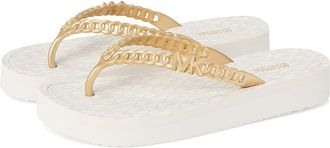Michael Kors Zaza Flip Flop Womens Sandals Cream : 7 M, Synthetic