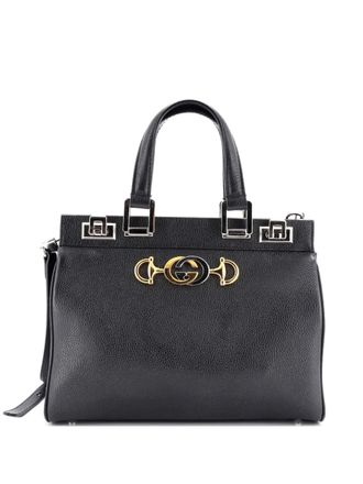 Gucci Zumi Top Handle Bag Leather Small satchel - Nero