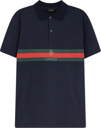 Gucci Hombre, Camisetas, Azul, Talla: M
