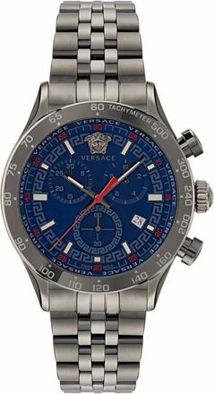 Versace Hellenyium Chrono - Heren - Accessoires - Grijs - Maat: ONE Size Taf