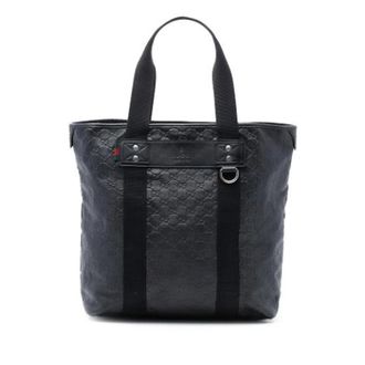 Gucci Pre-owned Tote Bags, female, Black, Size: ONE SIZE Pre-owned Embossed Leather Tote