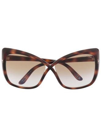Tom Ford Eyewear FT0943 Jasmin sunglasses - Brown