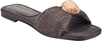 Marc Fisher Nalena Slide Sandal in Dark Brown at Nordstrom, Size 5.5