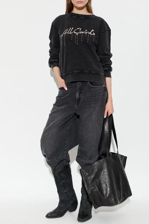 AllSaints Sweatshirt Chains, Womens, Black