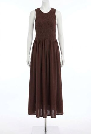 Z Supply Juniper Maxi Dress In Chocolate Cherry