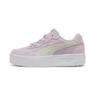 Puma Sneakers Court Lally Skye Sneakers in suede da donna, Scarpe, Rosa, 35.5