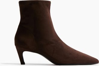 H&M Sock Boots mit Absatz - Brown