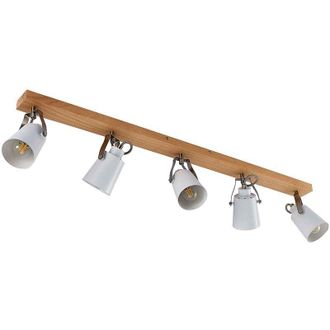 Lindby Lindby - Ceiling Lightdimmable Blana made of Wood for Living Room & Dining Room