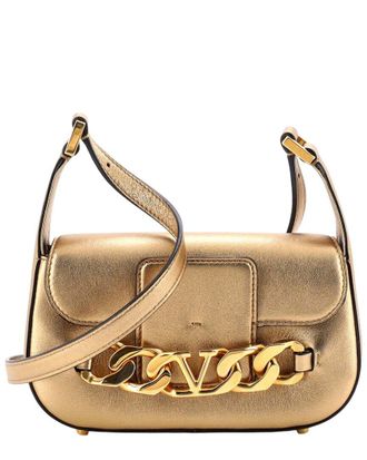Valentino Vlogo Chain Flap Shoulder Bag Small (Authentic Pre-Loved)