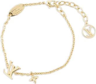 Louis Vuitton 2025 Crystal Iconic vergulde armband met kostuum - Goud