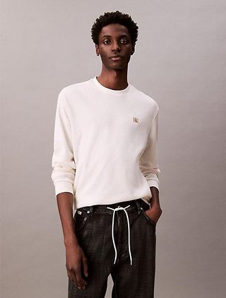 Calvin Klein Long Sleeve Waffle T-shirt