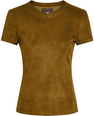 Stouls Stouls 05 Suede T-shirt - Bronze - S (UK8-10 / S)