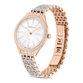 Swarovski Attract Rose Gold Crystal Armband - Dames - Horloges - Veelkleurig - ONE Size - Accessoires