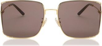 Coach HC7174D CW429 Asian Fit 94417N Womens Sunglasses Gold Size 59