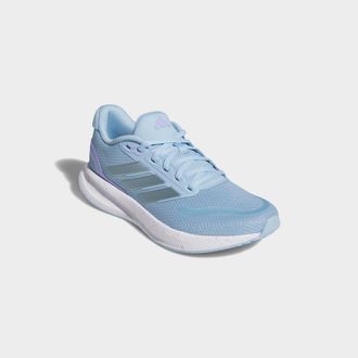 adidas Laufschuh ADIDAS PERFORMANCE RUNFALCON 5, Damen, Gr. 38,5, clear sky, magic grau metallic, core schwarz, Synthetik, Textil, Schuhe Laufschuh