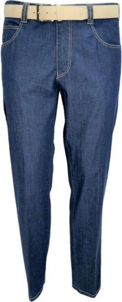Meyer Dubai Jeans - Heren - Slim Fit Jeans - Blauw - W26 - Katoen - Jeans