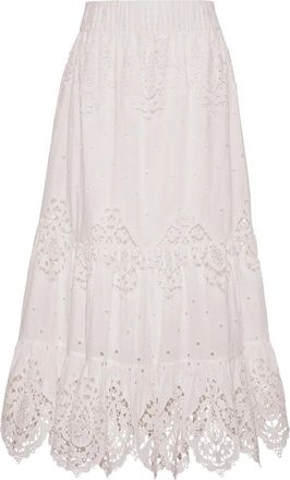 Cara Cara Gonna midi Chase - Bianco