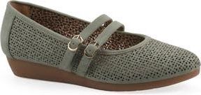 White Mountain Rivian Mary Jane in Sage/Nubuck at Nordstrom Rack, Size 8.5