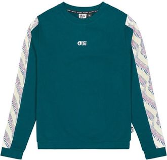 Picture Blayr Printed Crew Pullover f&uuml;r Damen | blau