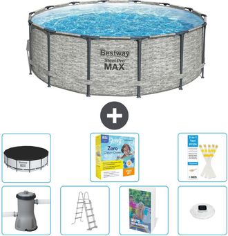 Bestway Piscina Bestway Steel Pro Max Redonda - 427x122 Cm - 8-piezas S526