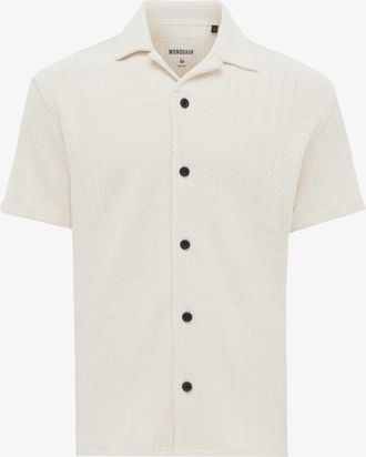 Genti Monogram Overshirt | Ecru