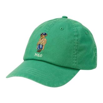 Polo Ralph Lauren Klassieke Twill Novelty Beer Sport Cap - Heren - Petten - Groen - ONE Size - Katoen - Accessoires