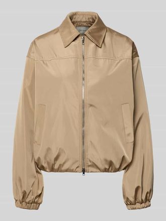 Neo Noir Neo Noir Bomberjacke mit Eingrifftaschen Modell Dande in Beige, Gr&ouml;&szlig;e 34