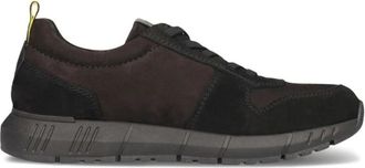 Salamander Asa - Heren - Sneakers - Zwart - 41 EU - Leer - Schoenen