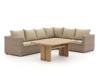 Intenso Furniture Intenso Carpino/ROUGH-L dining loungeset 3-delig rechts