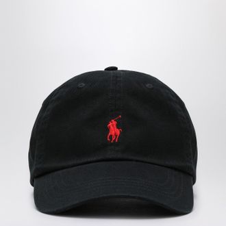 Polo Ralph Lauren Black baseball cap with logo