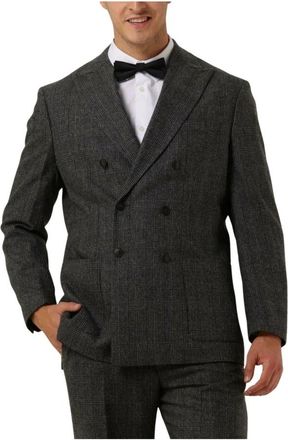 Selected Grijze Comfortabele Moderne Heren Blazer - Heren - Blazers - Grijs - M - Polyester - Jassen