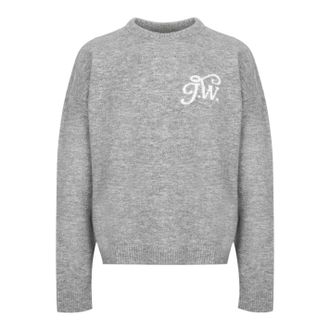 Jack Wills Heren Signature Crew Neck Sweatshirt (Grijs Marl)