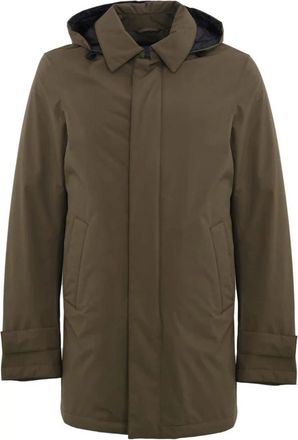 Herno Laminar Windstopper 2-Layer Parka - Heren - Parka Jassen - Groen - XL - Polyester - Jassen