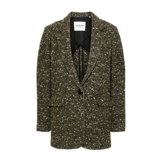 Isabel Marant Blazers - Dames - Jassen - Groen - Maat: S