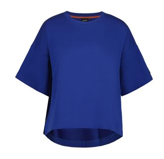 Icepeak T-Shirt ICEPEAK D T-SHIRT ADAKI, Damen, Gr. XXL, blau, Obermaterial: 54% Polyester, 41% Baumwolle, 5% Elasthan, Rundhals, Shirts T-Shirt, sportlicher 