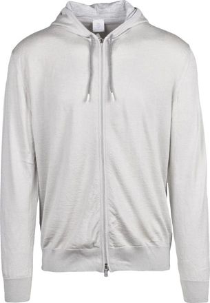 Eleventy Heren, Truien, Grijs, Maat: 2XL Zijde