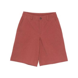 Brunello Cucinelli Brunello Cucinelli, Casual Shorts, female, Red, Size: XS Straight-Leg Casual Shorts