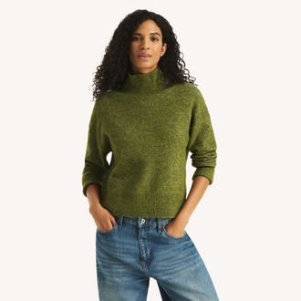 Nautica Womens Turtleneck Sweater