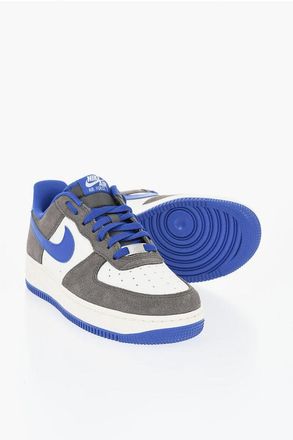 Nike Bi-Color Leather And Suede Sneakers AIR FORCE 1 size 45,5