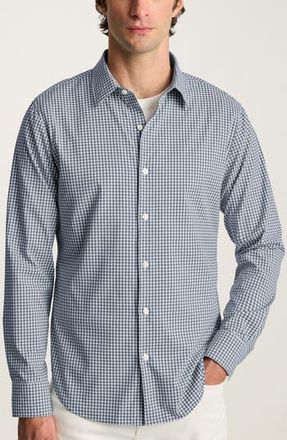Bonobos Tech Gingham Check Performance Button-Up Shirt at Nordstrom Rack, Size Xx-Large