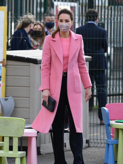 Everyone is obsessed with Kate Middleton’s pink coat