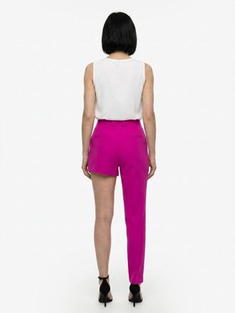 Dolce & Gabbana Womens Pink Virgin Wool Pants