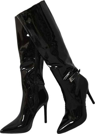 Ikrush Side Zip Stiletto Bootscasual High Knee High Regular casual