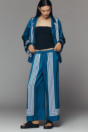 Glamorous Plus Satin Trousers Pants