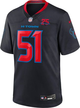 Nike Will Anderson Jr. Houston Texans 25th Season Nike Mens NFL Game Jersey in Blue | 67NM0B9H9HF-8PD