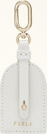 Furla And I Charm Marshmallow Bianco Pelle Stampata Donna