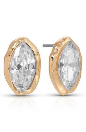 Ettika Crystal Luxe Mini Stud Earrings in Gold at Nordstrom