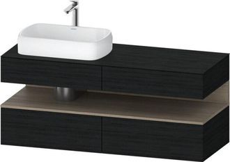 Duravit Qatego Consola Mueble Bajo Lavabo, 2 Extensiones, 2 - Duravit