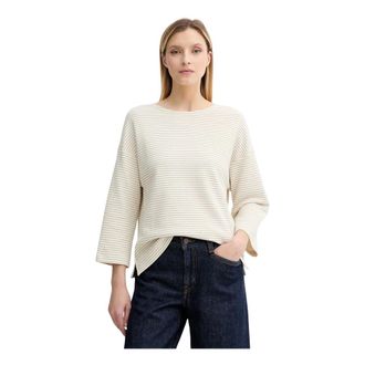 Marc O'Polo Tops, Dames, Beige, S, Katoen, Longsleeve