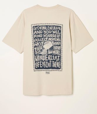 Fat Face FatFace Natural Expedition T-Shirt